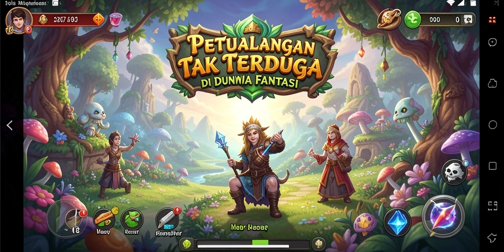 Tampilan menakjubkan dari gameplay Adventure yang seru.