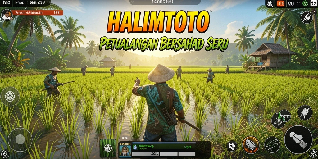 Gameplay HALIMTOTO yang memukau dan seru dalam bertani.