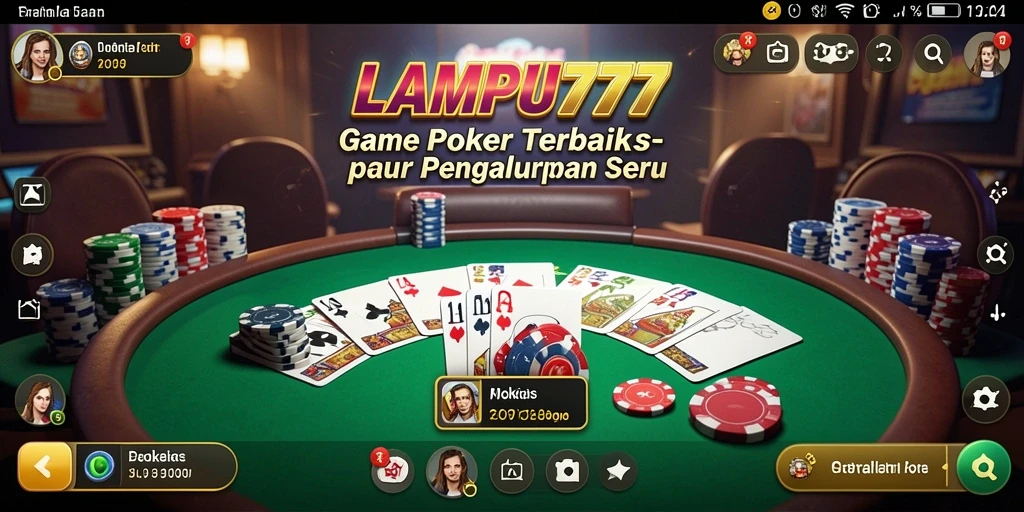 Tampilan gameplay seru di LAMPU777 dengan pemain aktif.