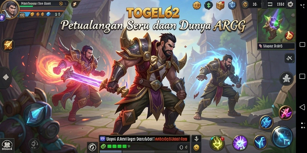 Tampilan gameplay seru dalam TOGEL62 dengan pertempuran ARPG yang mendebarkan.