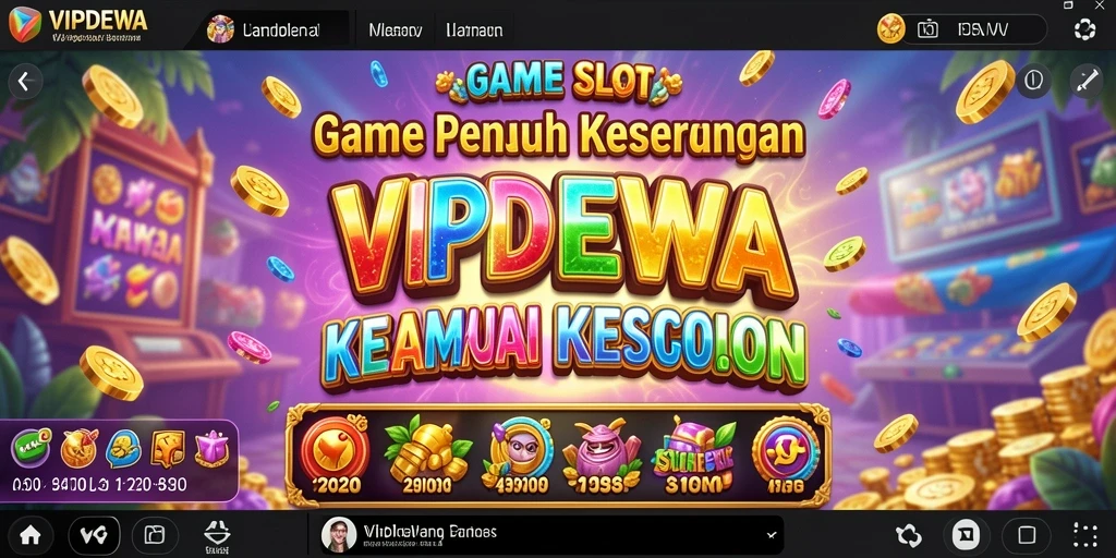 Tampilan gameplay VIPDEWA yang seru dan menengangkan.